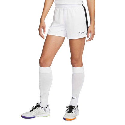 White - Side - Nike Womens-Ladies Academy Shorts