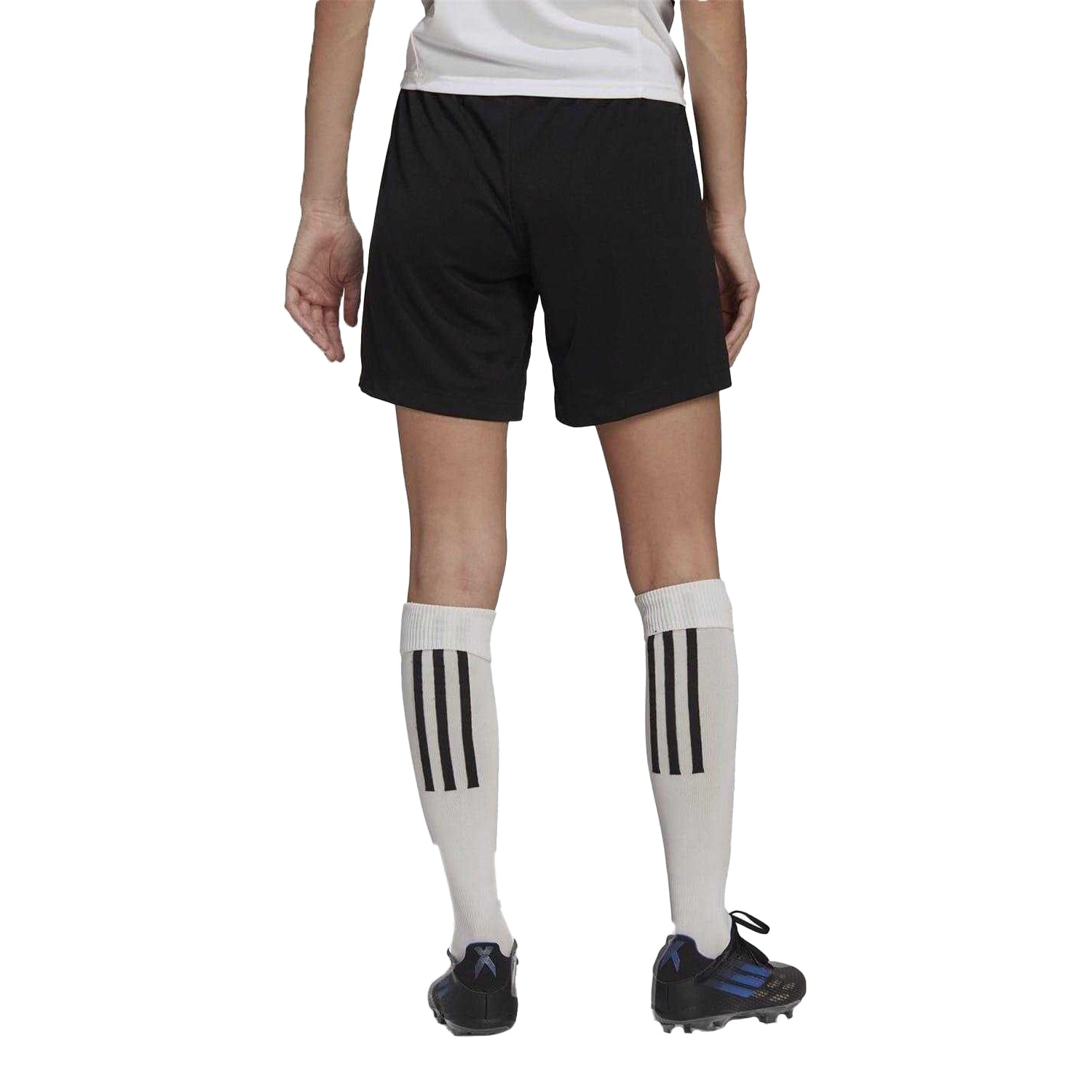 Black - Back - Adidas Womens-Ladies Lightweight Shorts