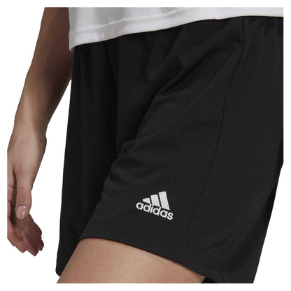 Black - Side - Adidas Womens-Ladies Lightweight Shorts