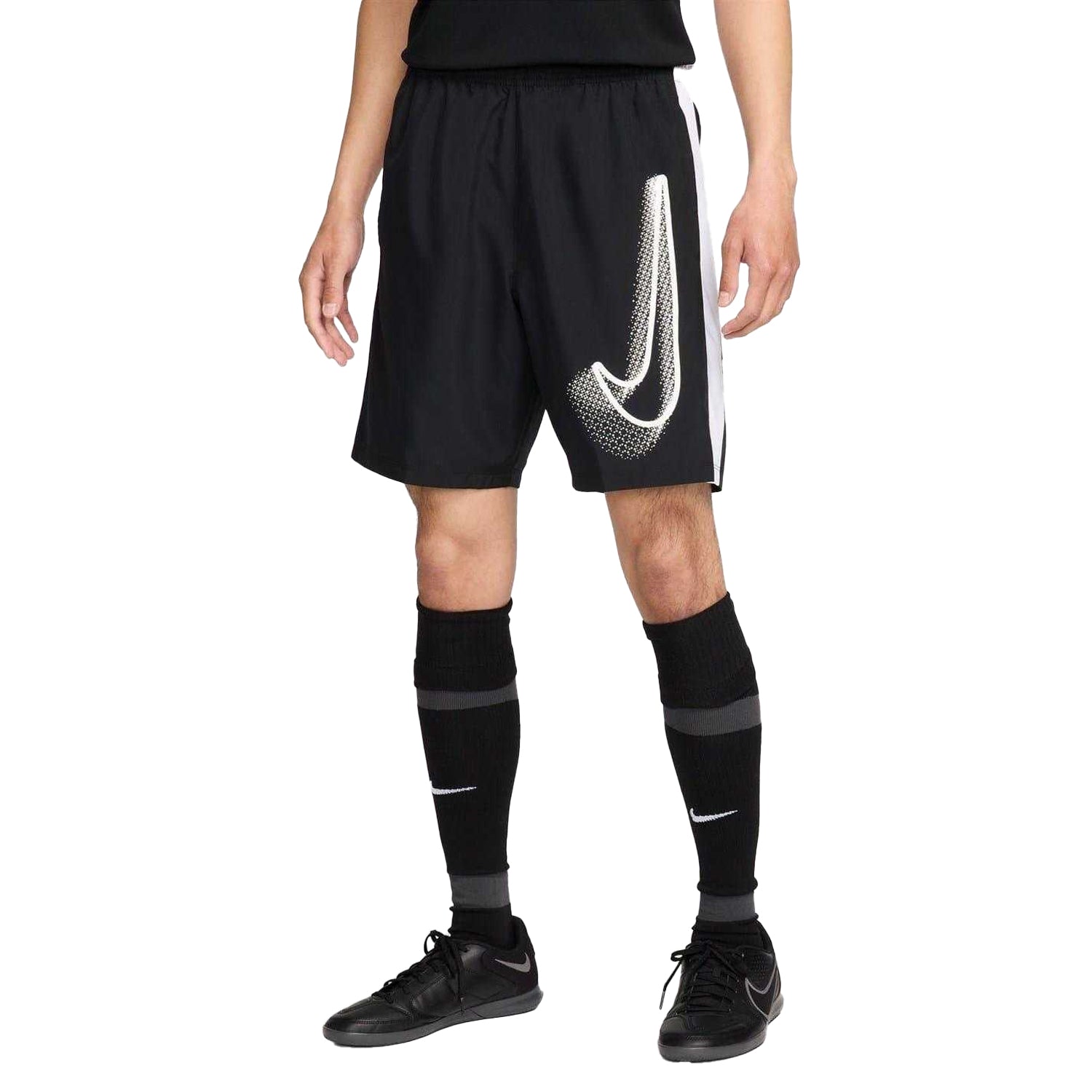 Black - Side - Nike Mens Academy Shorts
