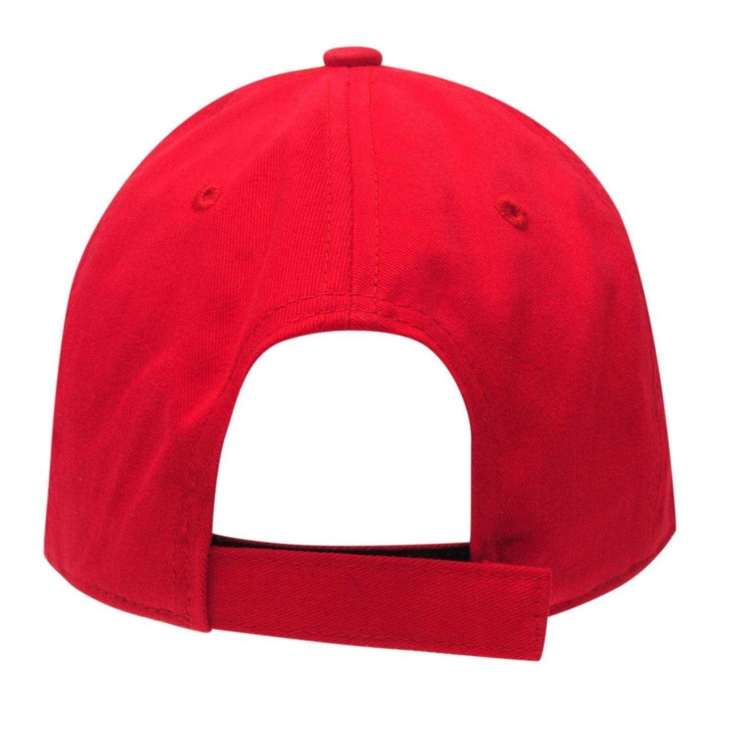 Red-White - Back - Liverpool FC Unisex Adult Embroidered Logo Baseball Cap
