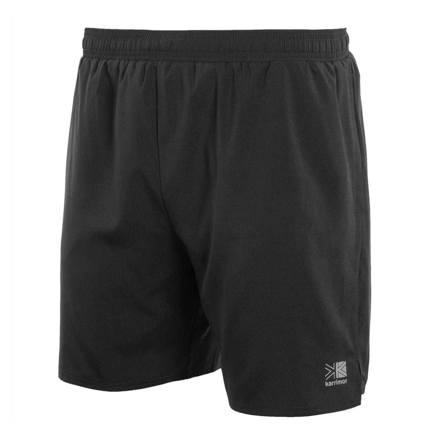 Black - Side - Karrimor Mens Running Shorts