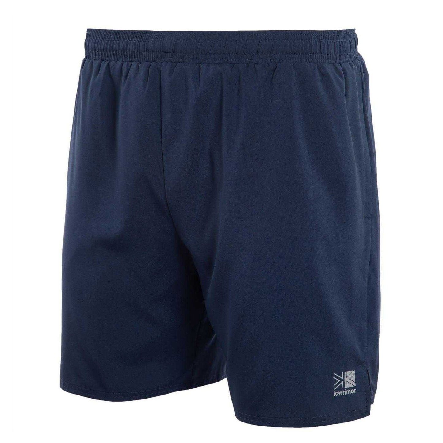 Navy - Side - Karrimor Mens Running Shorts