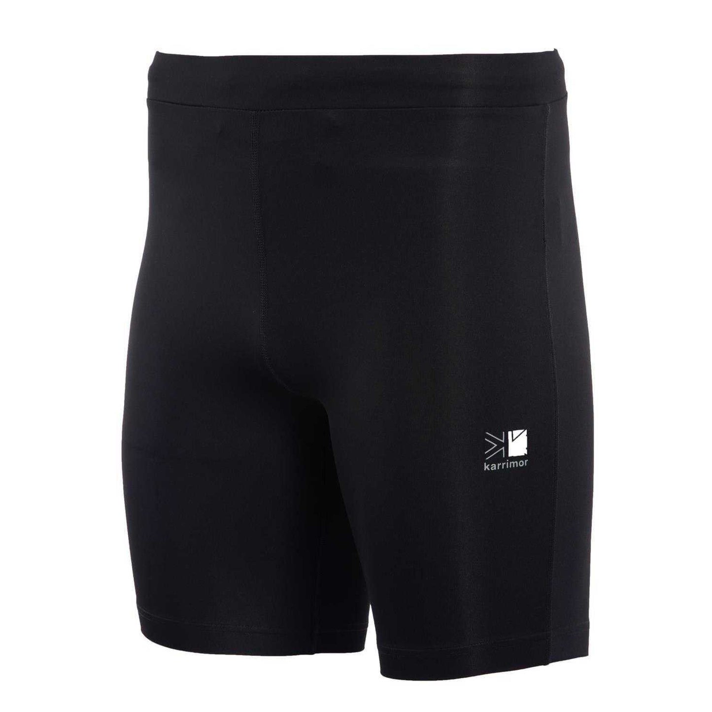 Black - Side - Karrimor Mens Tight Running Shorts