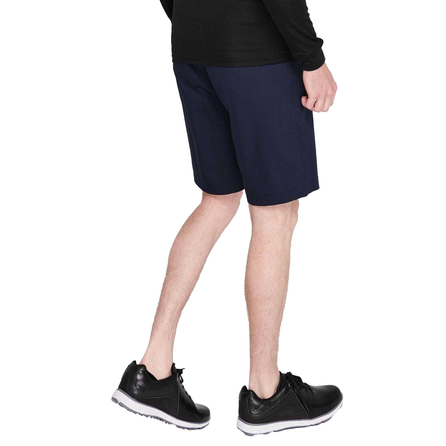 Navy - Back - Calvin Klein Mens Clinton Golf Shorts
