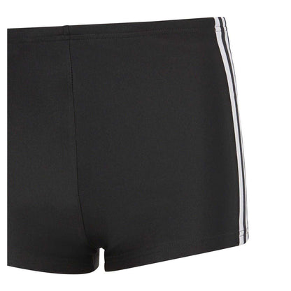 Black-White - Lifestyle - Adidas Childrens-Kids Classic 3 Stripes Regular Swim Shorts