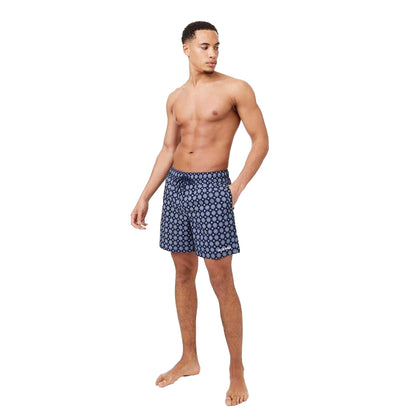 Navy Print - Lifestyle - Jack Wills Mens Baroque Swim Shorts