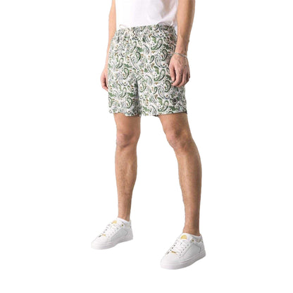 Stone Print - Lifestyle - Pretty Green Mens Paisley Regular Swim Shorts