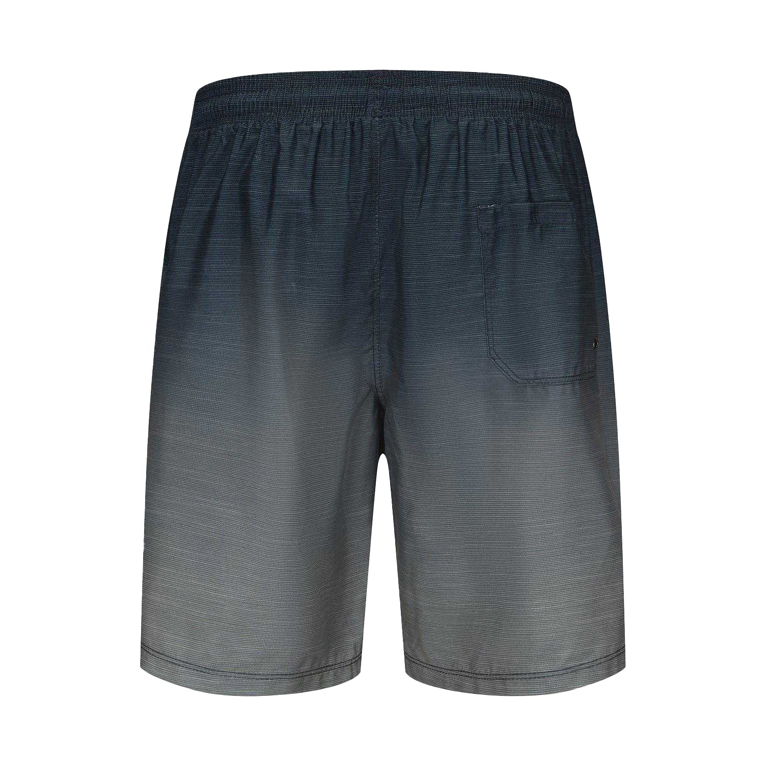 Blue Ombre - Back - Hot Tuna Mens Ombre Stripe Swimming Swim Shorts