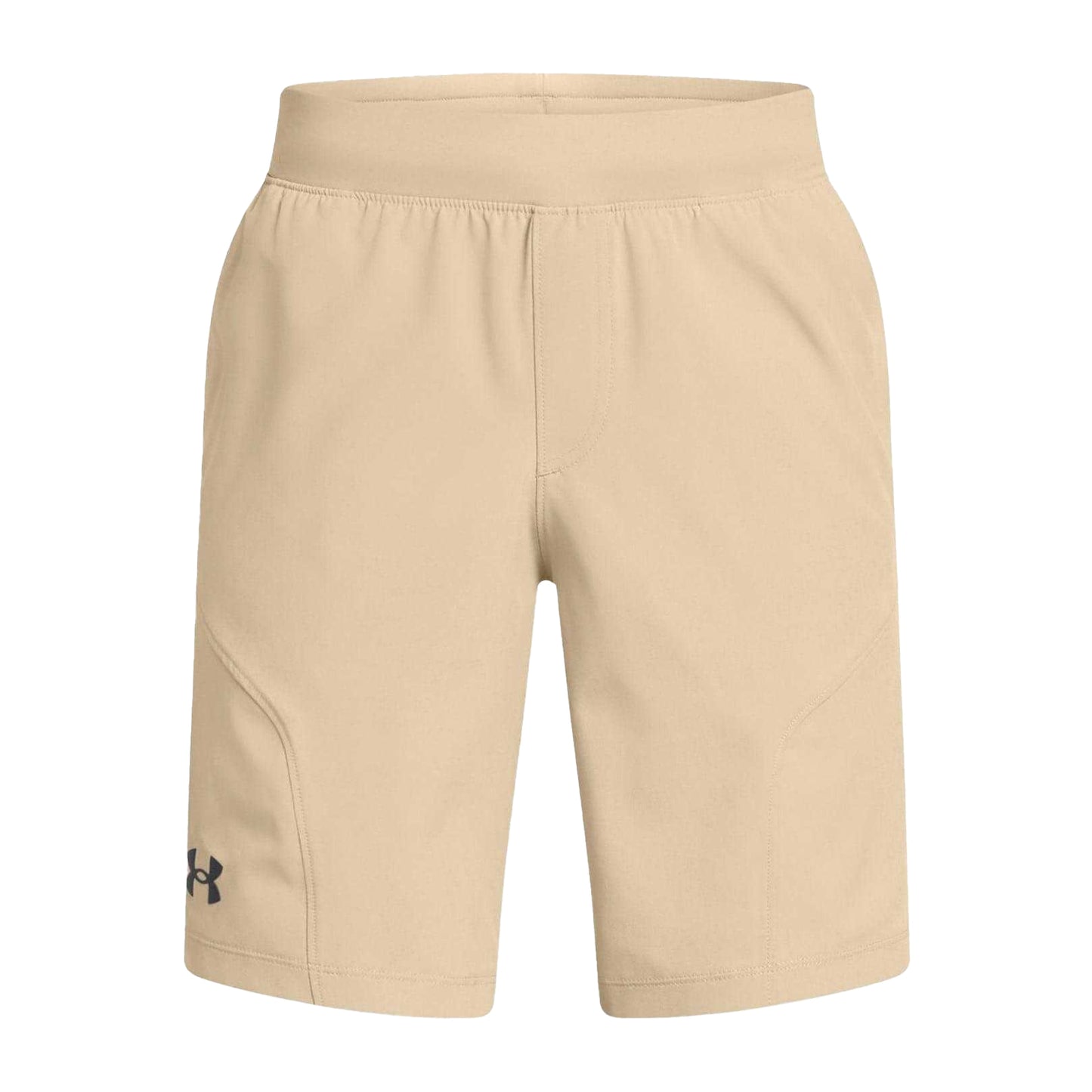Brown - Front - Under Armour Boys Unstoppable Water Repellent Shorts