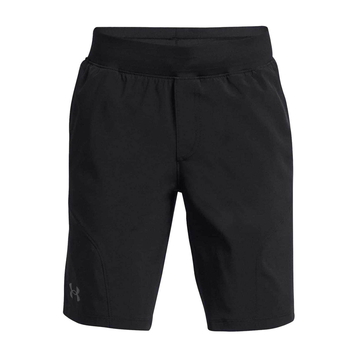 Black - Front - Under Armour Boys Unstoppable Water Repellent Shorts