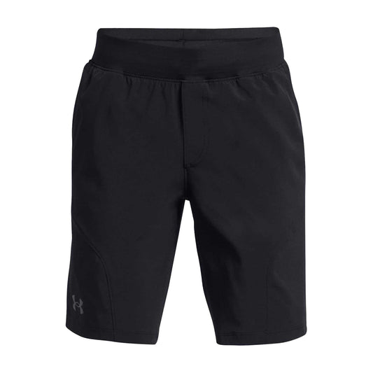 Black - Front - Under Armour Boys Unstoppable Water Repellent Shorts