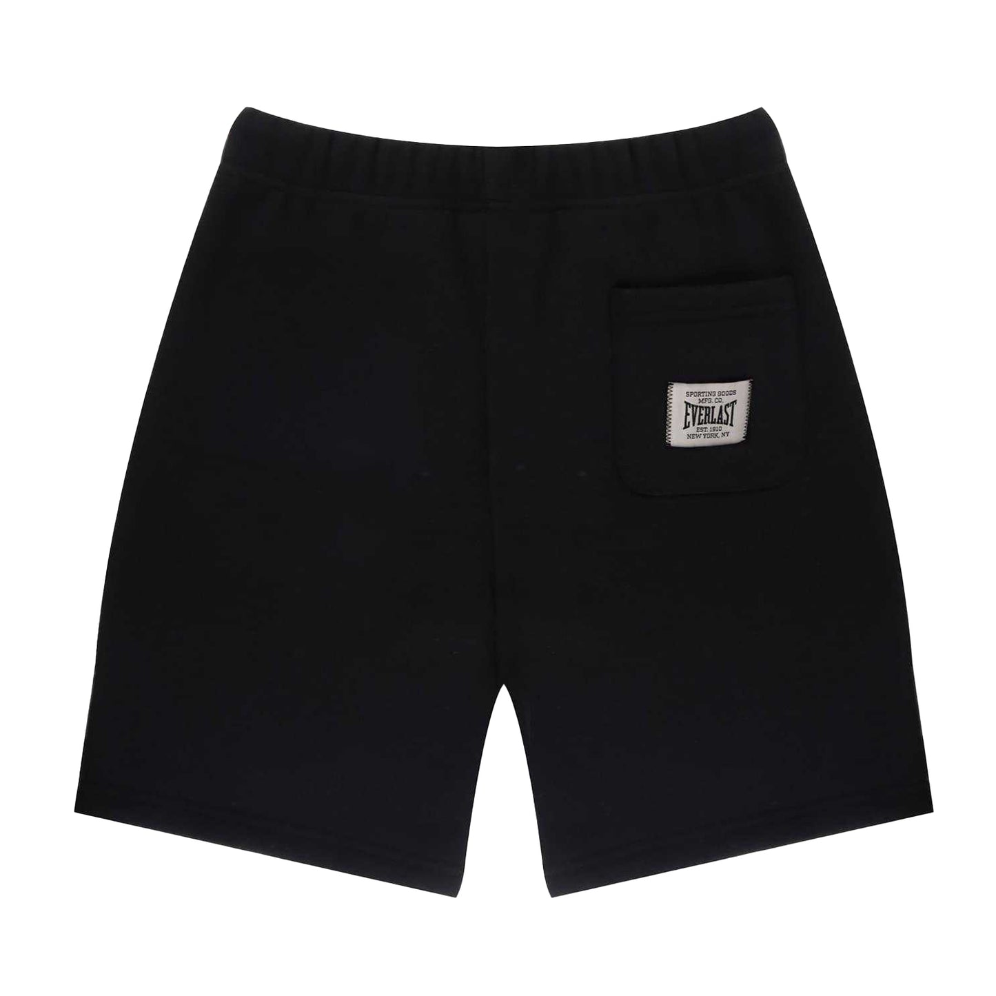 Black-White - Back - Everlast Mens Lettering Sweat Shorts