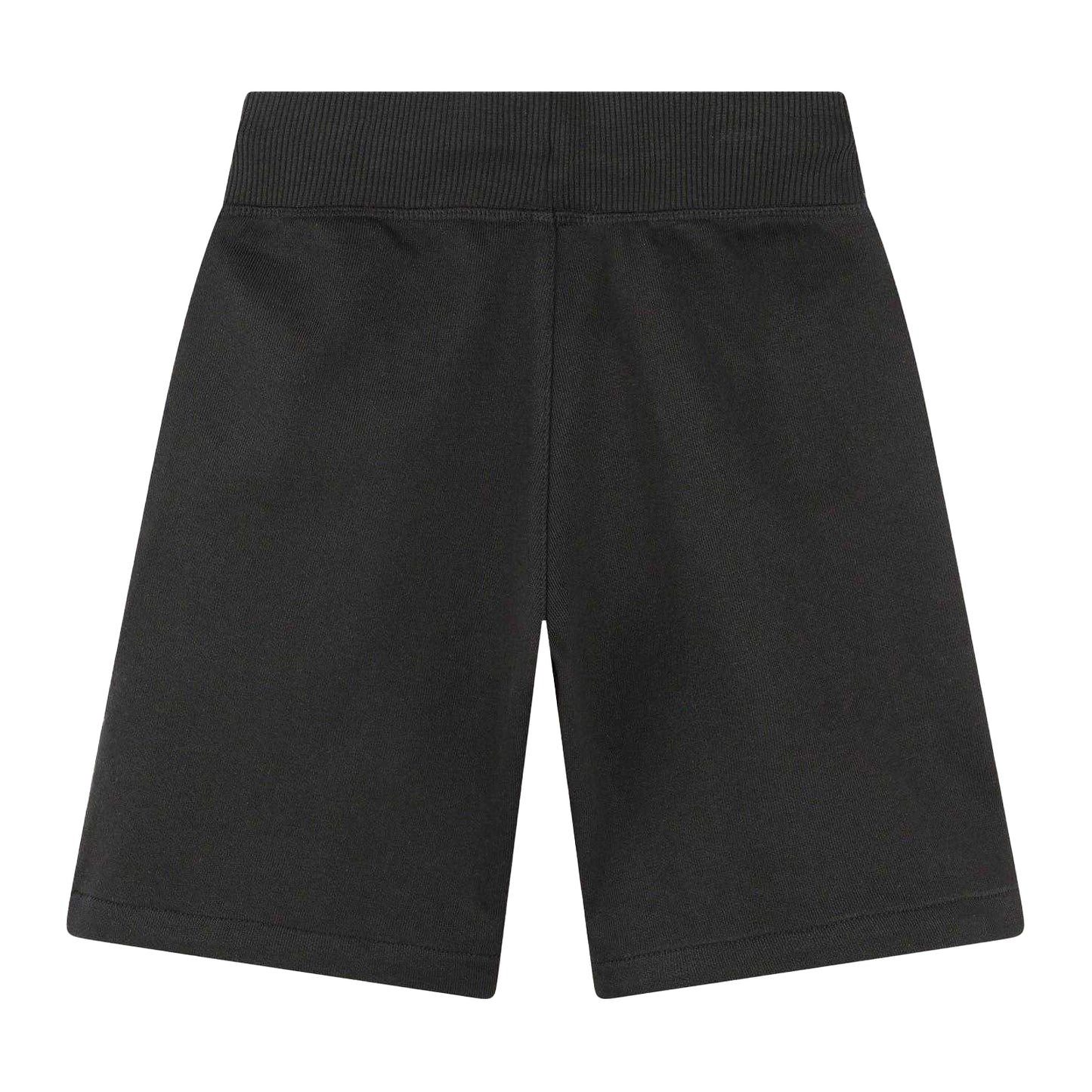 Black - Back - Hugo Childrens-Kids Logo Summer Shorts