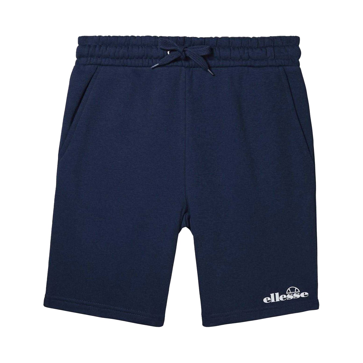 Navy - Front - Ellesse Boys Jersey Shorts