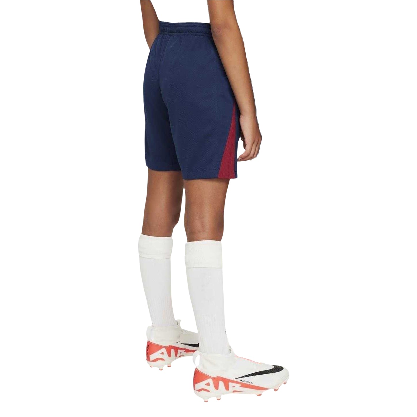 Blue - Back - FC Barcelona Childrens-Kids Football Shorts