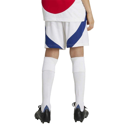 White - Back - Arsenal Childrens-Kids Arsenal Home Football Shorts