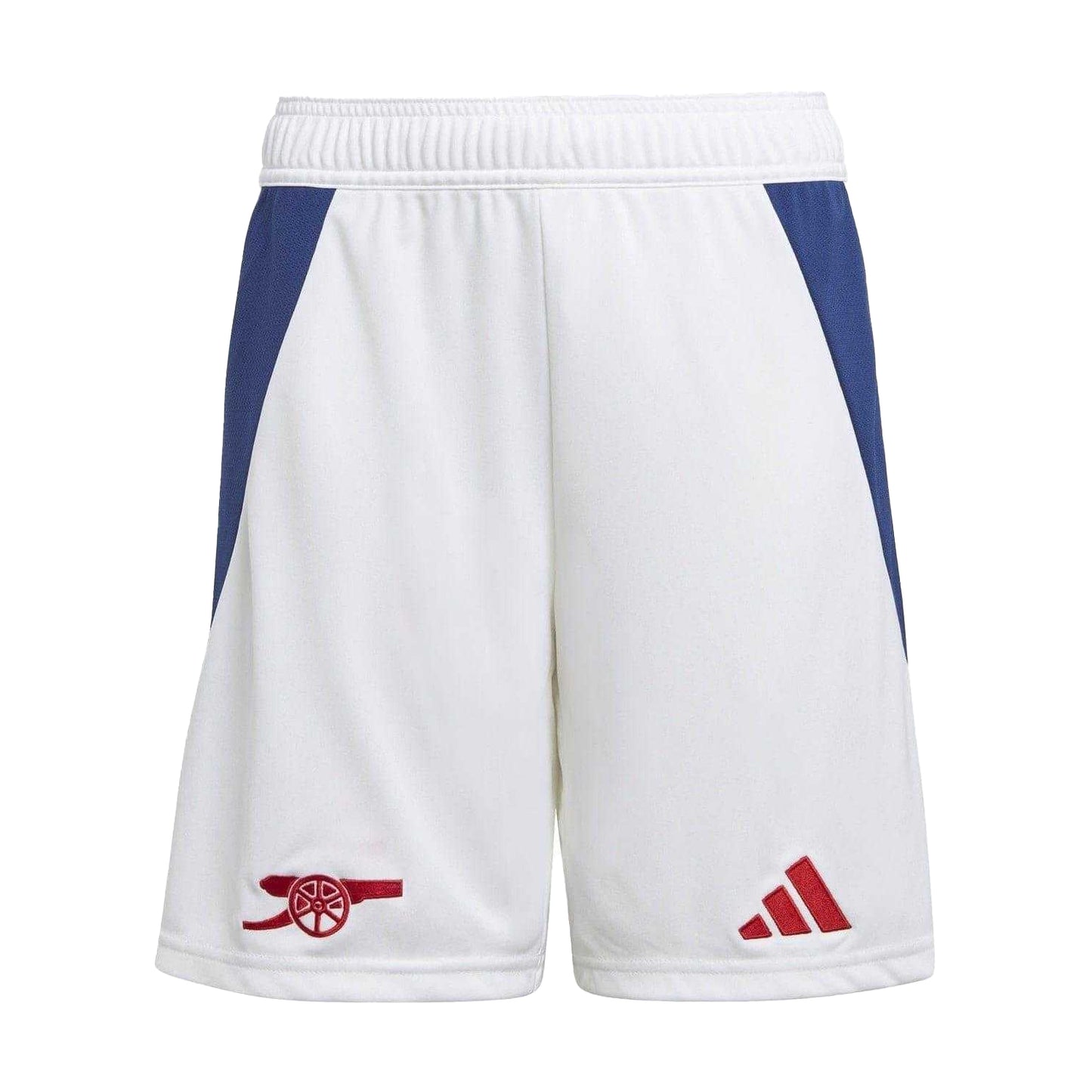 White - Front - Arsenal Childrens-Kids Arsenal Home Football Shorts