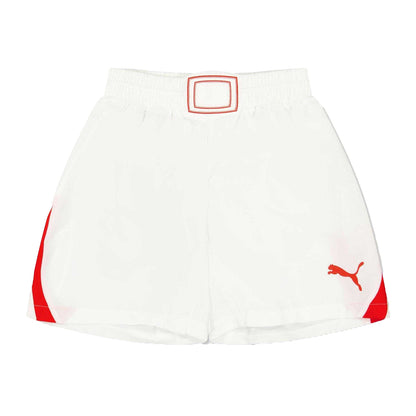 White - Front - Puma Childrens-Kids Power Boxing Shorts