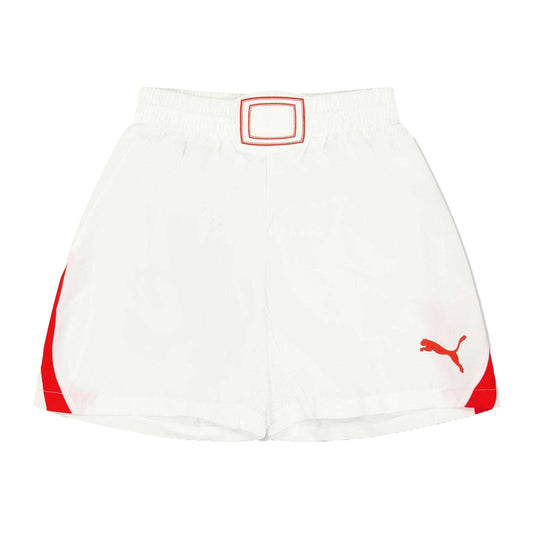 White - Front - Puma Childrens-Kids Power Boxing Shorts