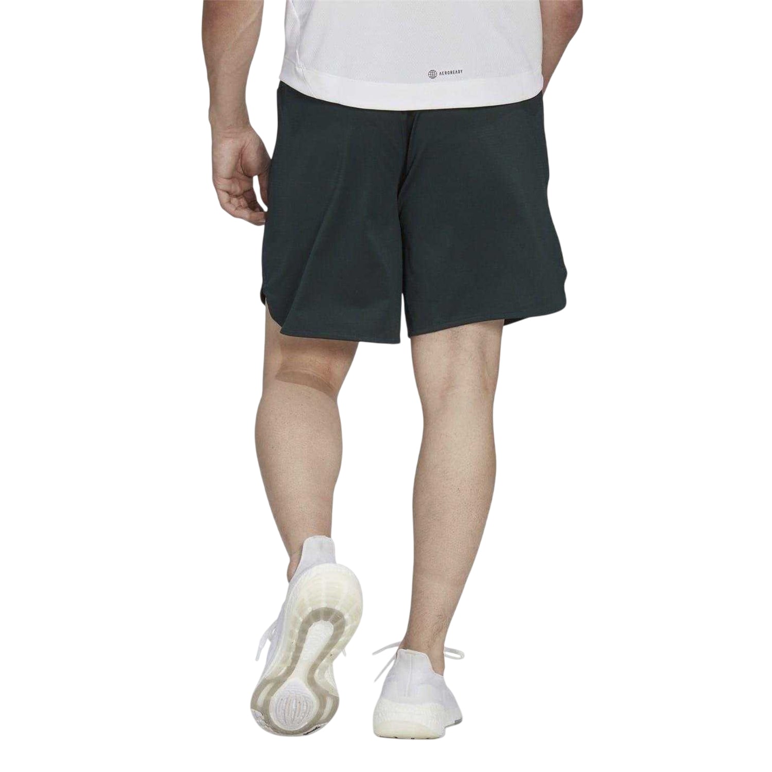 Green - Back - Adidas Mens Regular Shorts
