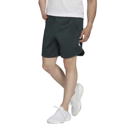 Green - Side - Adidas Mens Regular Shorts
