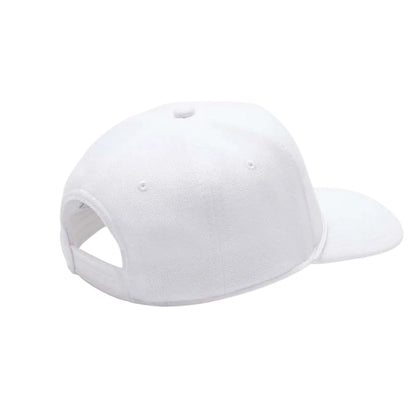 White - Back - Lacoste Unisex Adult APC Logo Organic Cotton Cap
