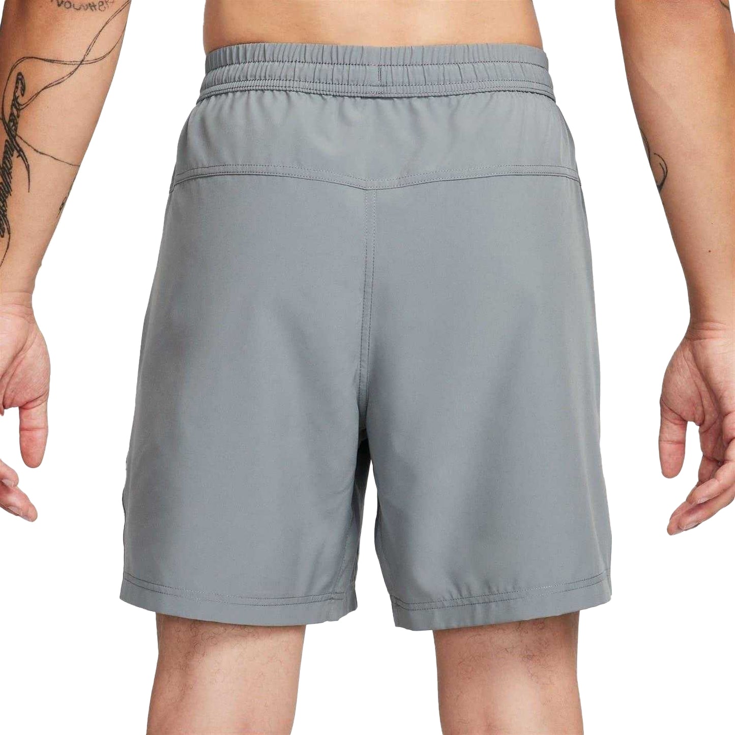 Grey-Black - Back - Nike Mens Lightweight Slim Shorts