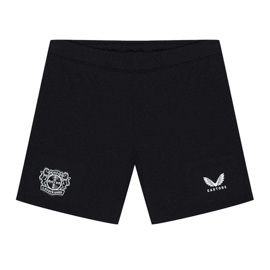Black - Front - Castore Childrens-Kids Sport Away Shorts