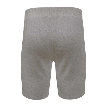 Grey Marl - Back - SikSilk Mens Jersey Relaxed Fit Cargo Shorts