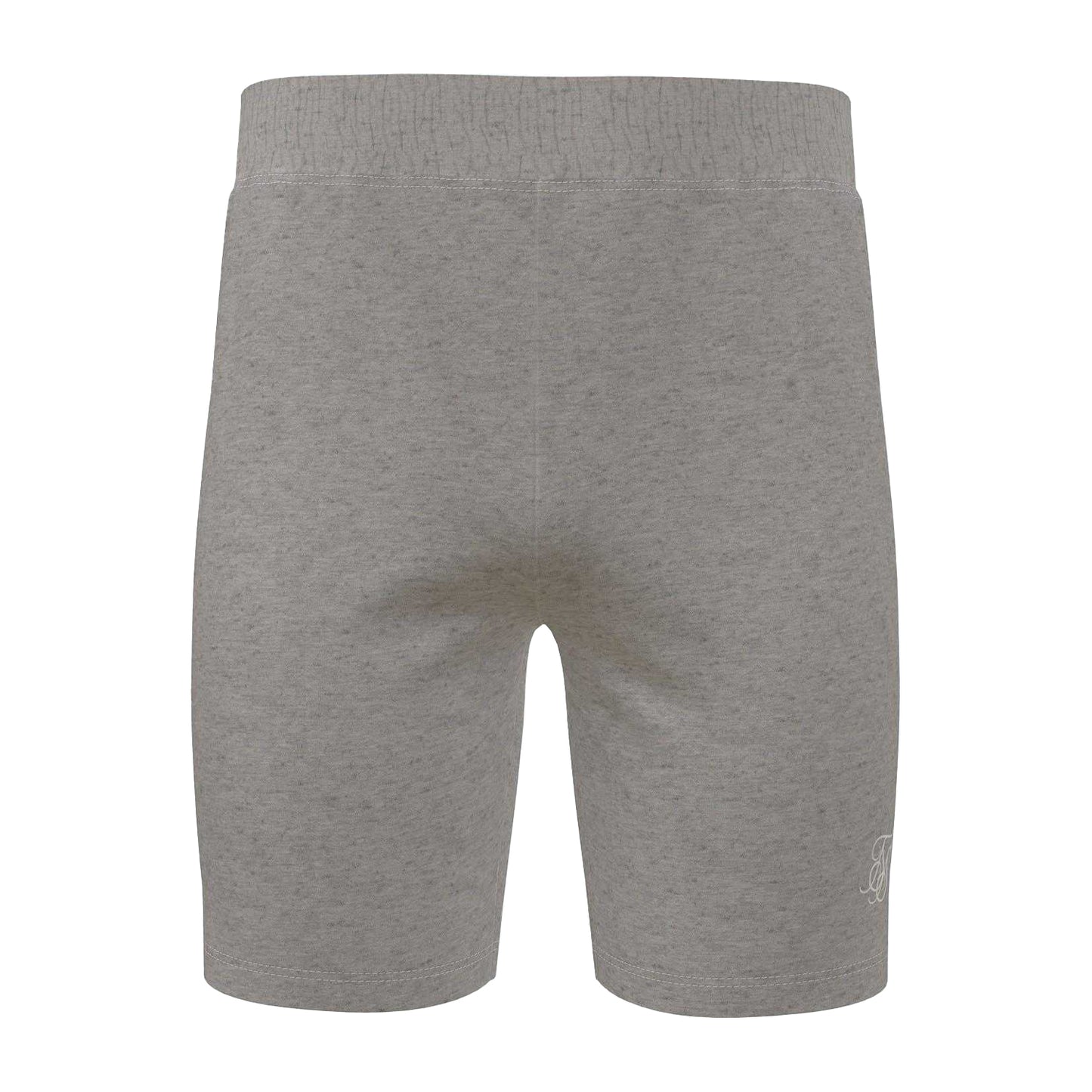 Grey Marl - Front - SikSilk Mens Jersey Relaxed Fit Cargo Shorts