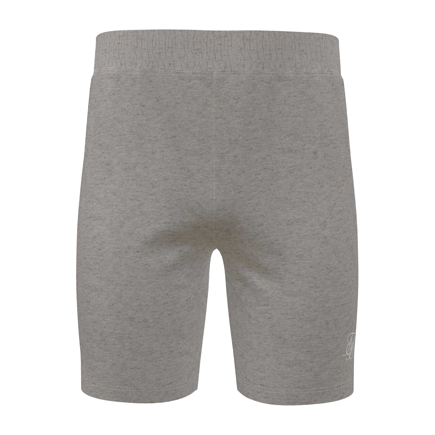 Grey Marl - Front - SikSilk Mens Jersey Relaxed Fit Cargo Shorts