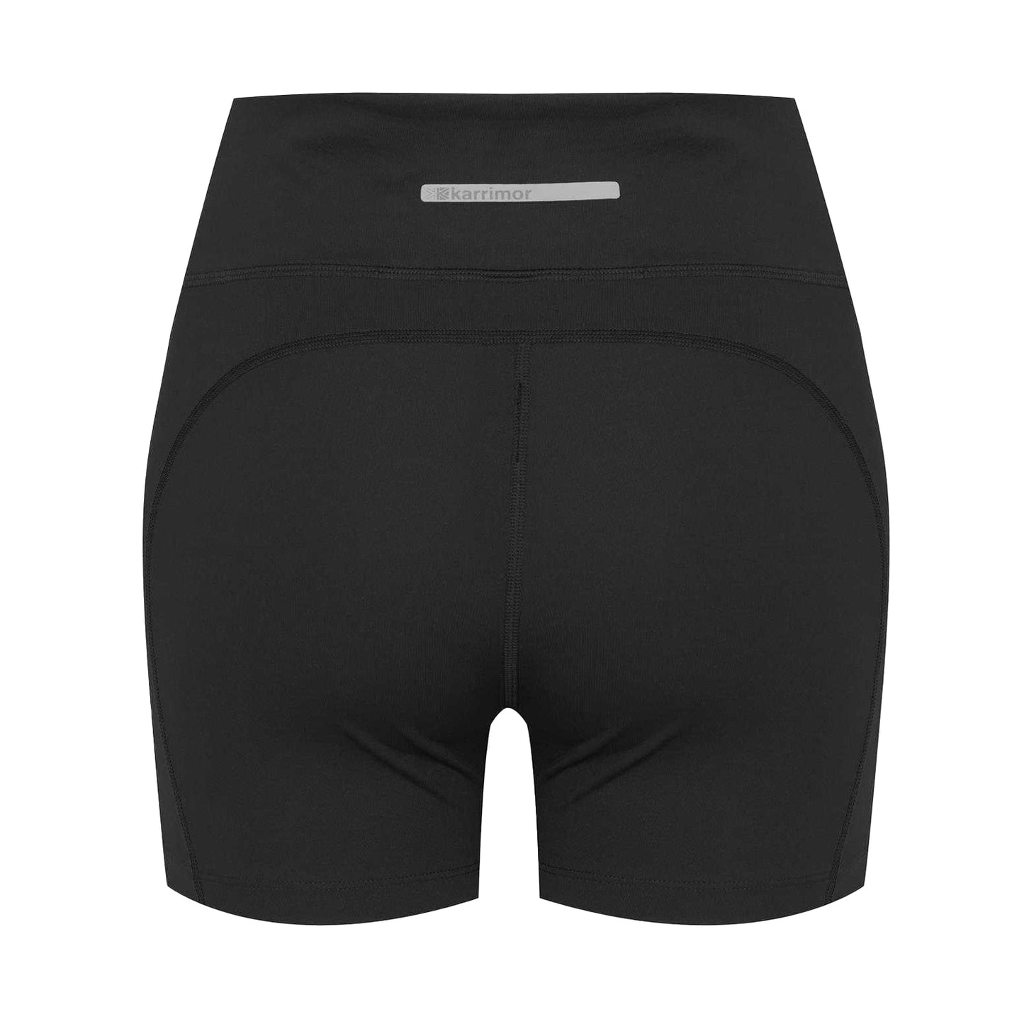 Black - Back - Karrimor Womens-Ladies Tight Shorts