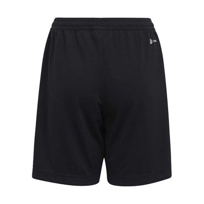 Black - Back - Adidas Childrens-Kids ENT22 Training Shorts