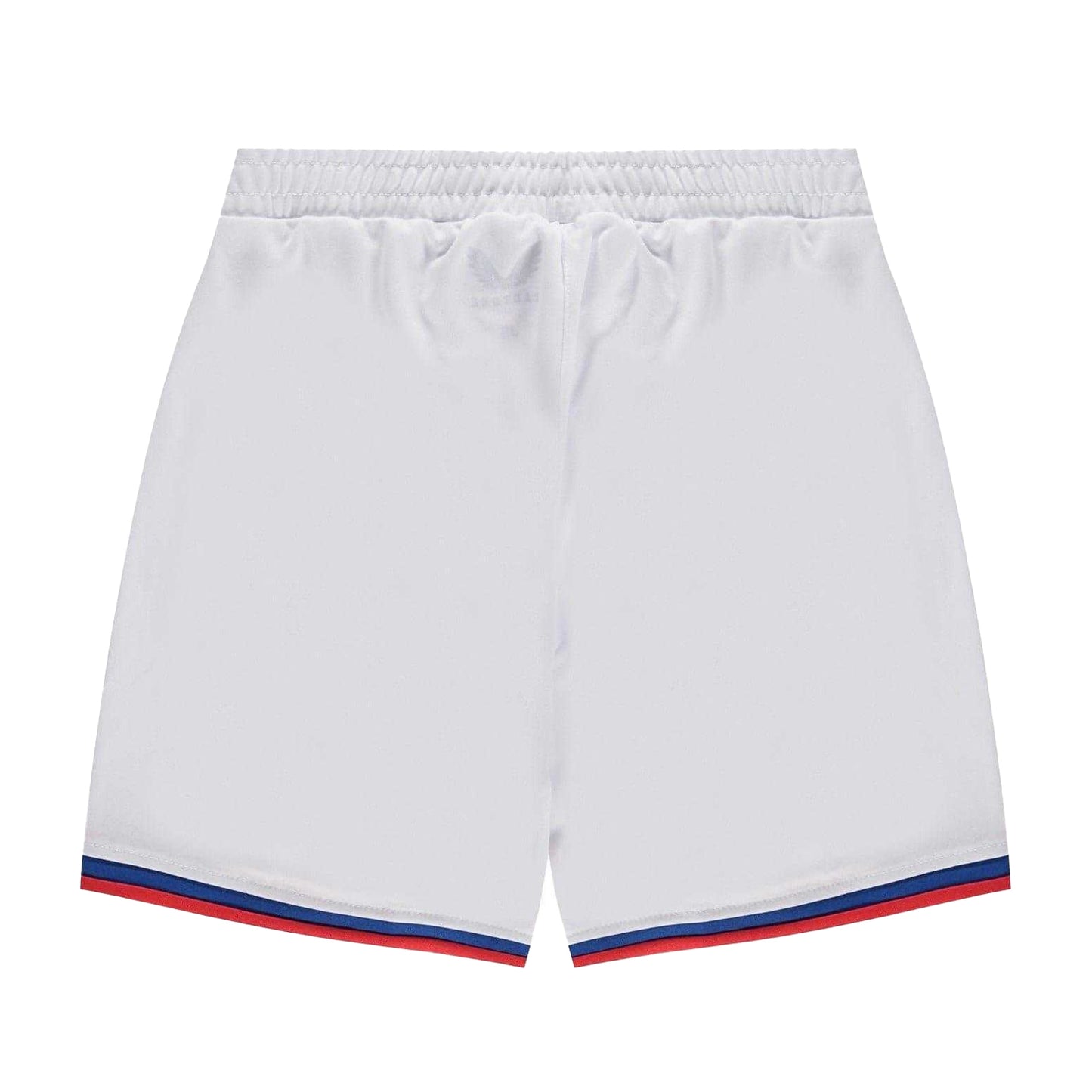 White-Red - Back - Rangers FC Childrens-Kids Away Kit Football Shorts