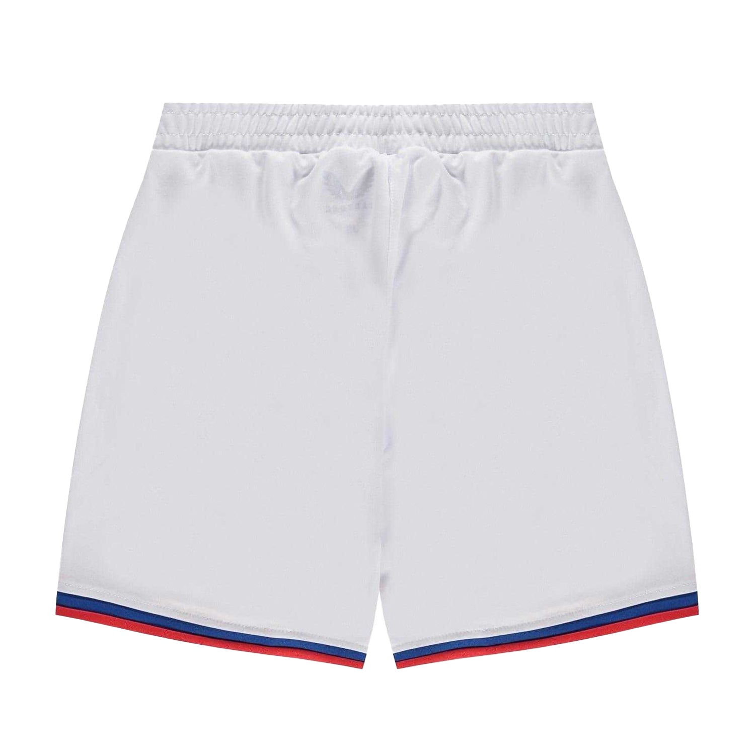White-Red - Back - Rangers FC Childrens-Kids Away Kit Football Shorts