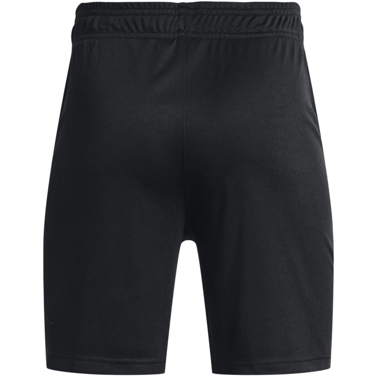 Black-White - Back - Under Armour Childrens-Kids Core Shorts