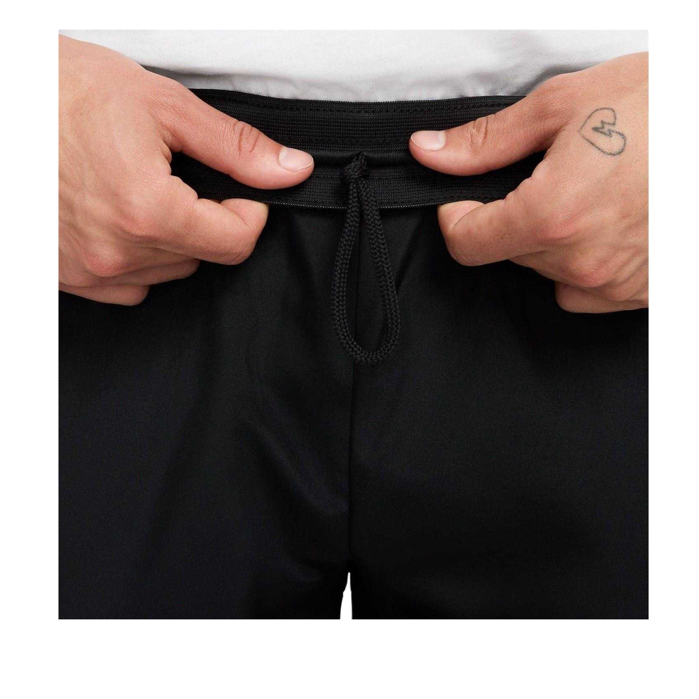 Black-White - Side - Nike Mens Icon Basketball Shorts