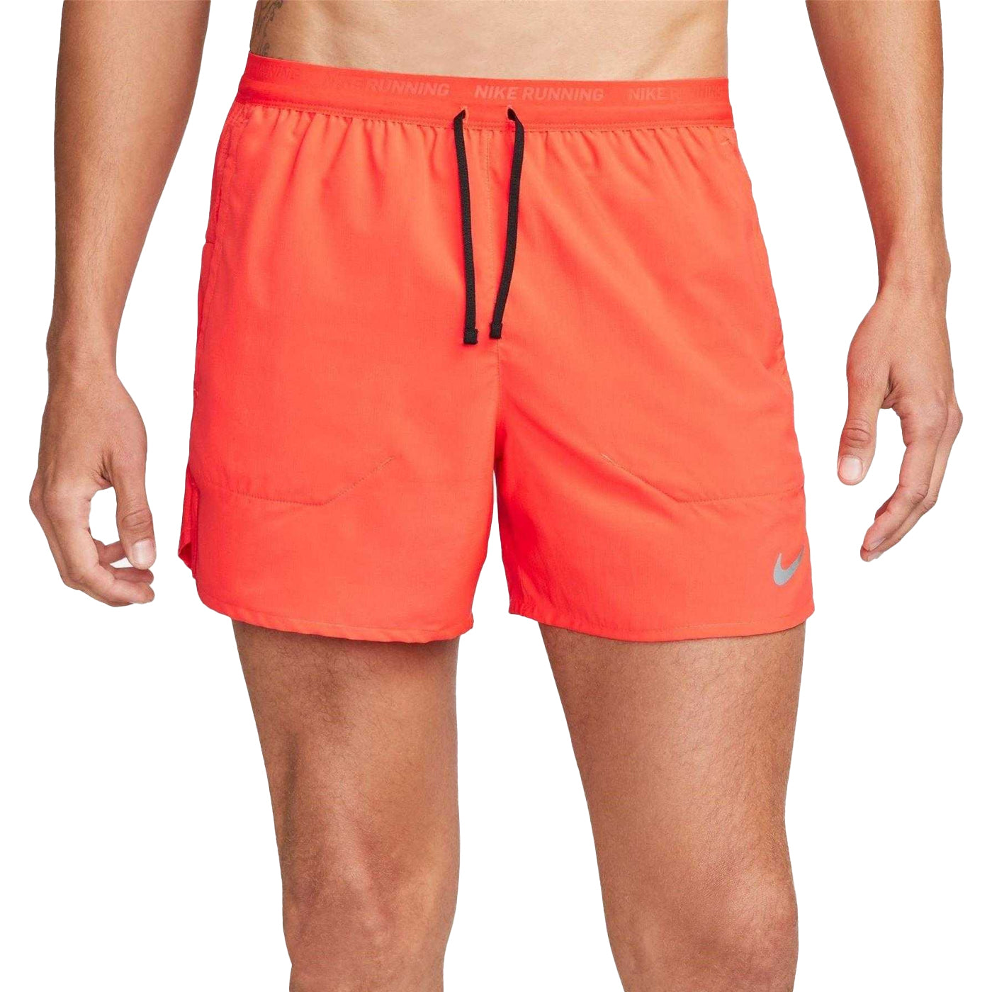 Bright Crimson - Front - Nike Mens Stride Running Shorts
