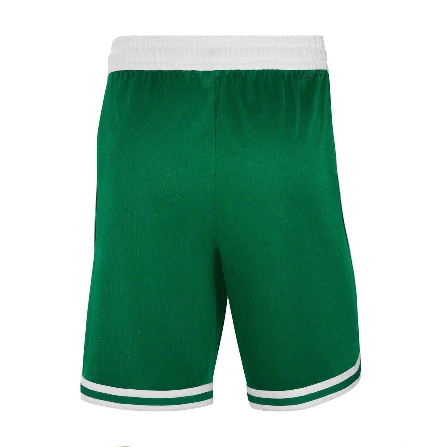 Green - Back - Nike Mens Icon Boston Celtics Basketball Shorts