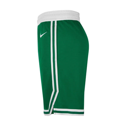 Green - Side - Nike Mens Icon Boston Celtics Basketball Shorts