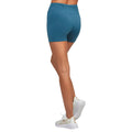 Teal - Back - SikSilk Womens-Ladies Essentials Sports Shorts