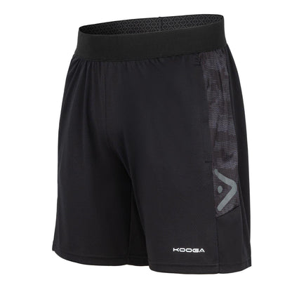 Black Camo - Side - KooGa Mens Vortec Shorts