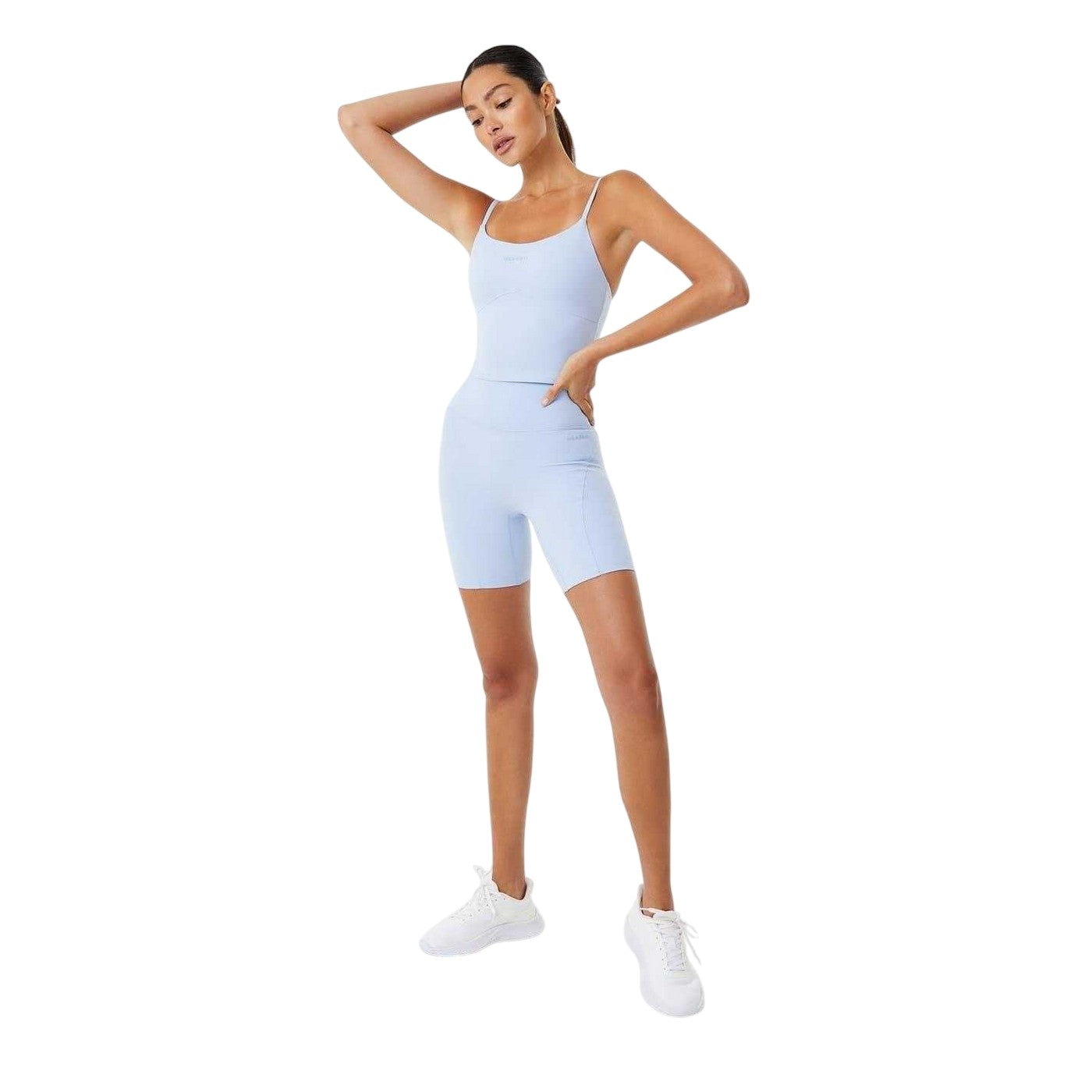 Brunnera Blue - Lifestyle - USA Womens-Ladies Sophie Habboo Workout Cycling Shorts