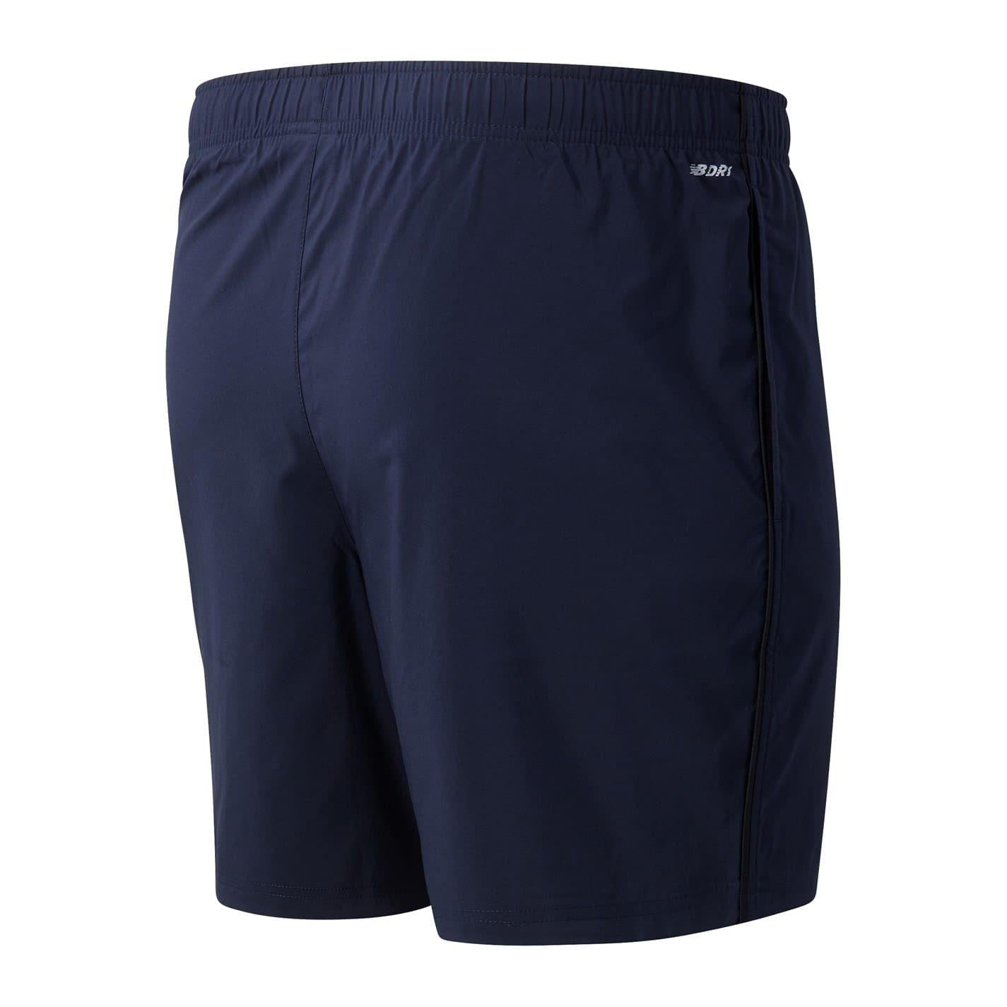 Navy - Back - New Balance Mens Accelerate Running Shorts