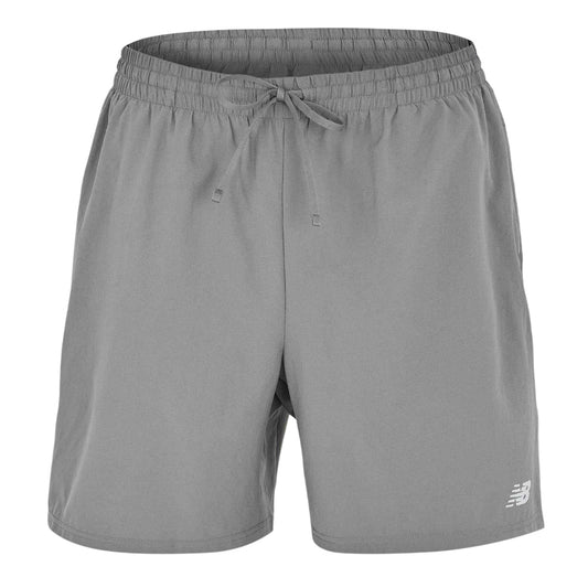 Grey - Front - New Balance Mens Accelerate Running Shorts