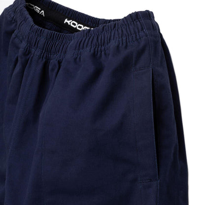 Navy - Lifestyle - KooGa Childrens-Kids Cotton Rugby Shorts
