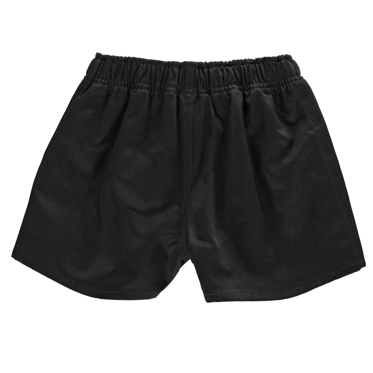 Black - Back - Canterbury Unisex Adult Rugby Shorts