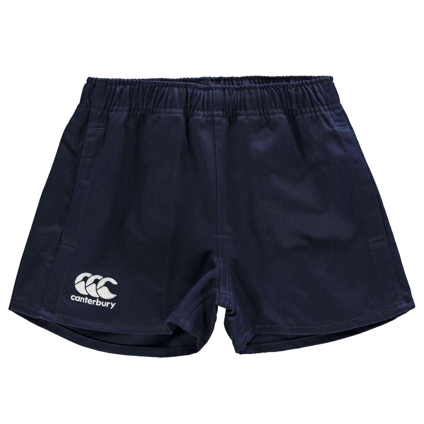 Navy - Front - Canterbury Unisex Adult Rugby Shorts
