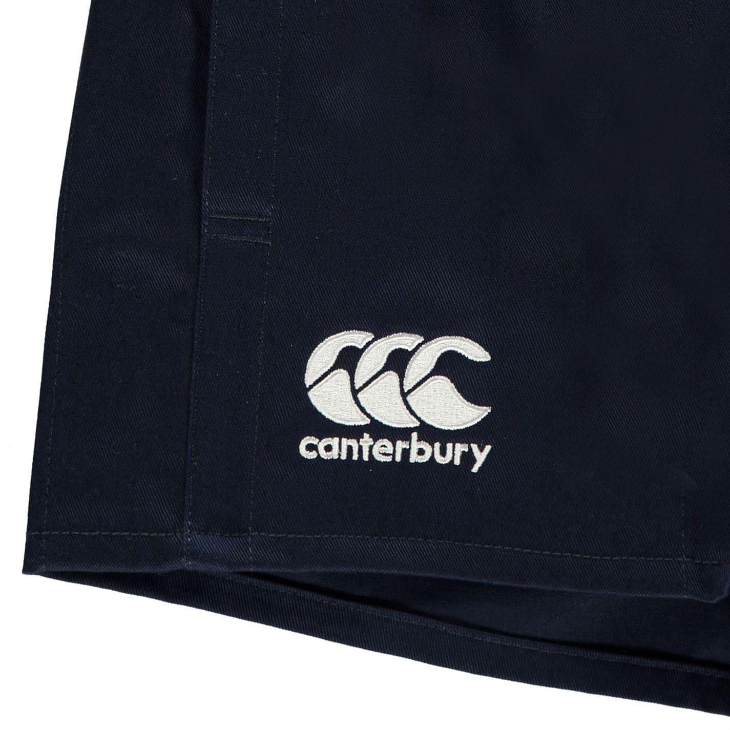 Navy - Side - Canterbury Unisex Adult Rugby Shorts